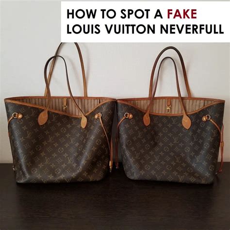 louis vuitton neverfull monogram authentic vs fake|authentic Louis Vuitton Neverfull mm.